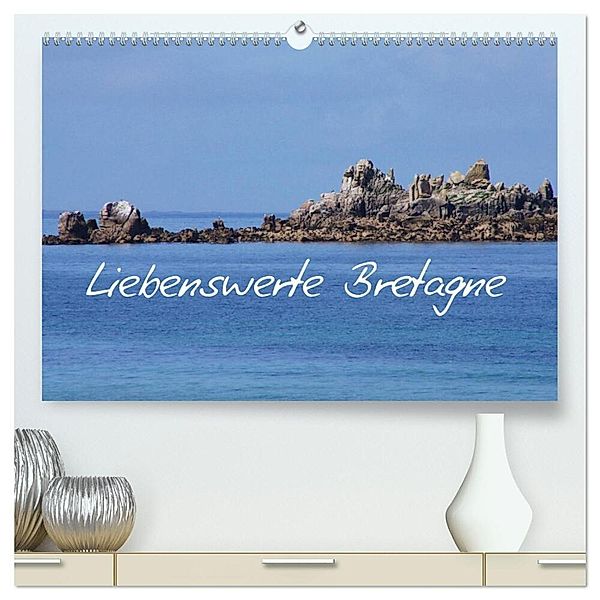 Liebenswerte Bretagne (hochwertiger Premium Wandkalender 2024 DIN A2 quer), Kunstdruck in Hochglanz, Gudrun Nitzold-Briele