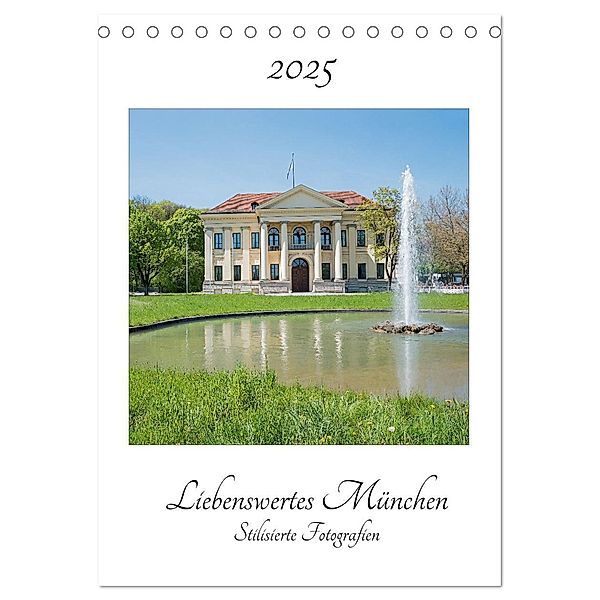 Liebenswertes München - Stilisierte Fotografien (Tischkalender 2025 DIN A5 hoch), CALVENDO Monatskalender, Calvendo, SusaZoom