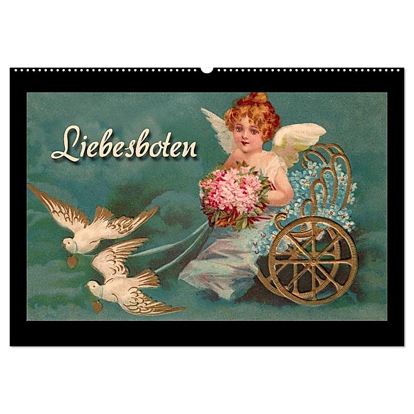 Liebesboten (Wandkalender 2024 DIN A2 quer), CALVENDO Monatskalender, Martina Berg