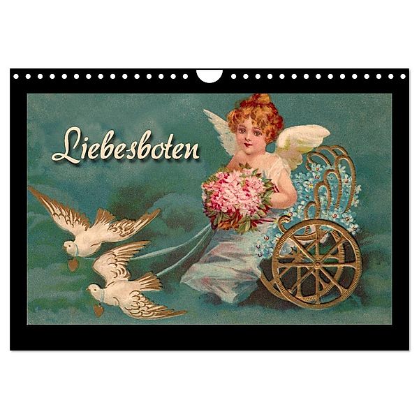 Liebesboten (Wandkalender 2024 DIN A4 quer), CALVENDO Monatskalender, Martina Berg