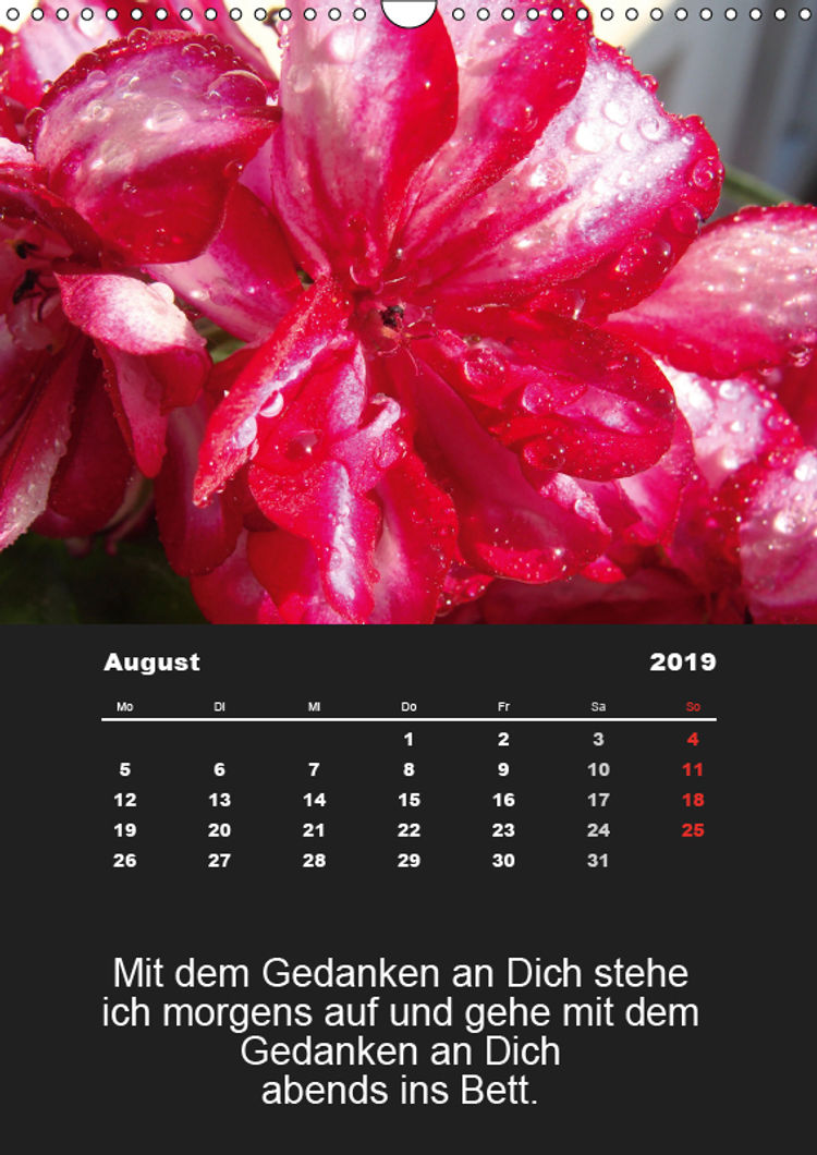 Liebesgeflüster Wandkalender 2019 DIN A3 hoch - Kalender bestellen