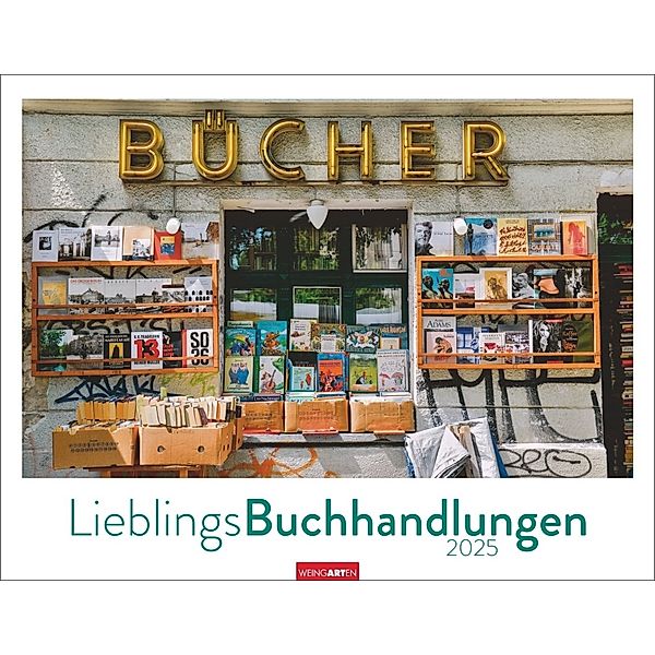 Lieblings-Buchhandlungen Kalender 2025