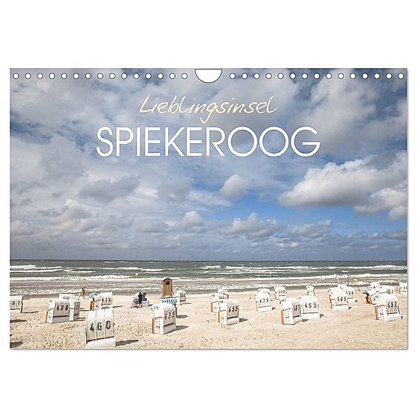 Lieblingsinsel Spiekeroog (Wandkalender 2024 DIN A4 quer), CALVENDO Monatskalender, Dietmar Scherf