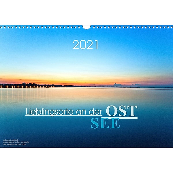 Lieblingsorte an der Ostsee (Wandkalender 2021 DIN A3 quer), Urbach & Urbach