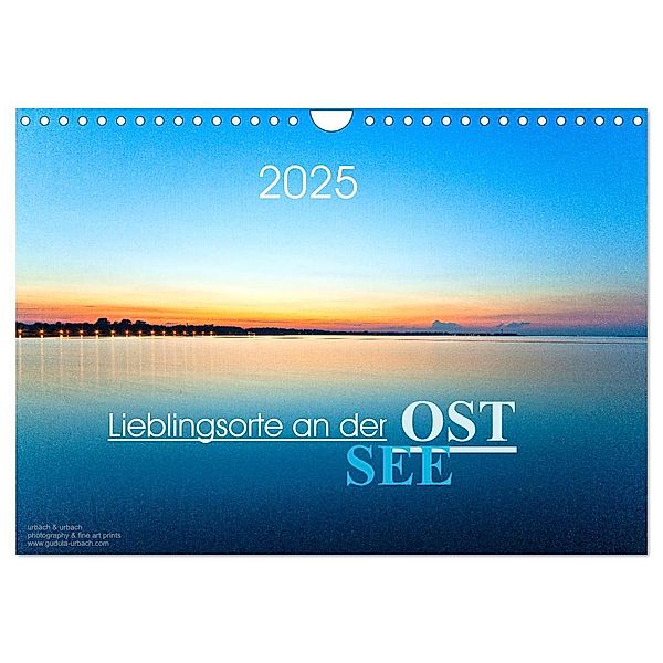 Lieblingsorte an der Ostsee (Wandkalender 2025 DIN A4 quer), CALVENDO Monatskalender, Calvendo, Urbach & Urbach