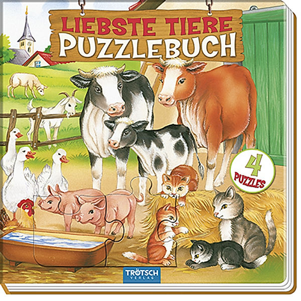 Liebste Tiere - Puzzlebuch