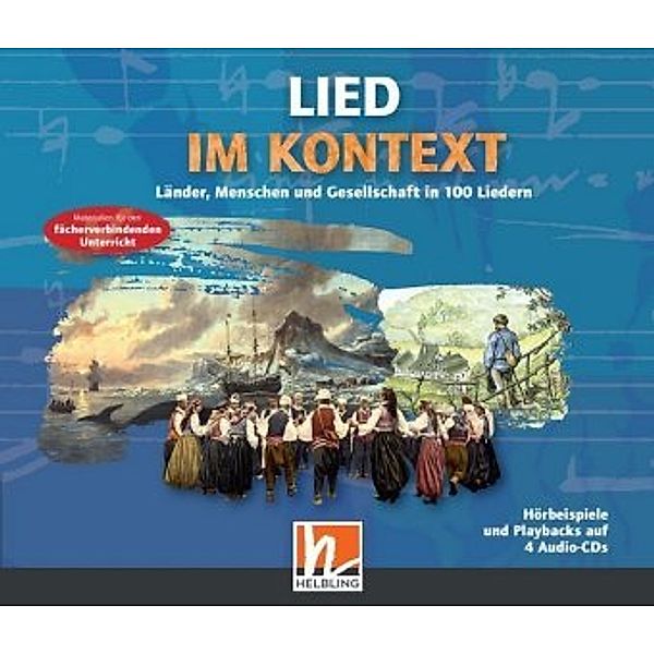 Lied im Kontext: Hörbeispiele und Playbacks, 4 Audio-CD, Ursel Lindner, Wieland Schmid