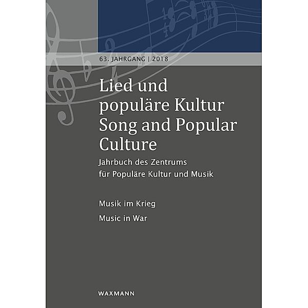 Lied und populäre Kultur / Song and Popular Culture 63 (2018)