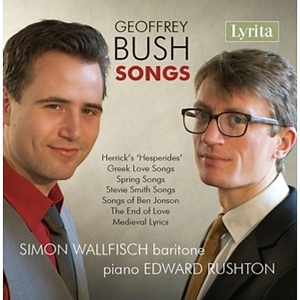 Lieder, Simon Wallfisch, Edward Rushton