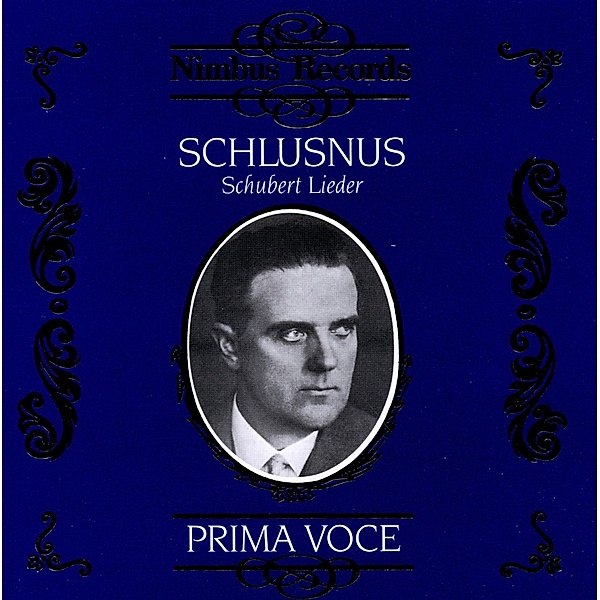 Lieder, Heinrich Schlusnus, Rupp, Peschk