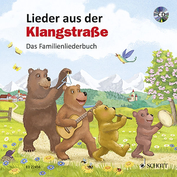 Lieder aus der Klangstraße, Familienliederbuch, m. Audio-CD, Christa Schäfer