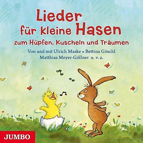 Lieder für kleine Hasen zum Hüpfen, Kuscheln und Träumen,Audio-CD, Gerhard Schöne