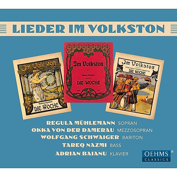 Lieder Im Volkston, Mühlemann, Von Der Damerau, Schwaiger, Nazmi, Baianu