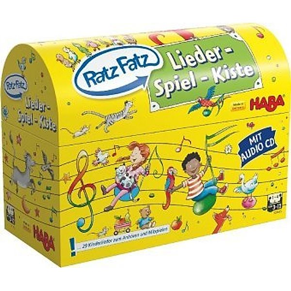 HABA Lieder-Spiel-Kiste - Ratz Fatz, Hajo Bücken, Dirk Hanneforth