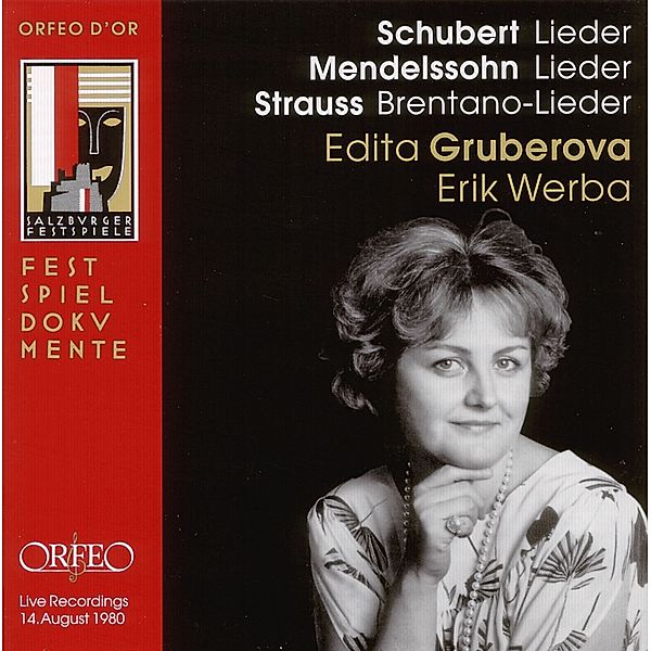 Lieder:Suleika I/Das Erste Veilchen/Lieder Op.68/+, Gruberova, Werba, Schmidl