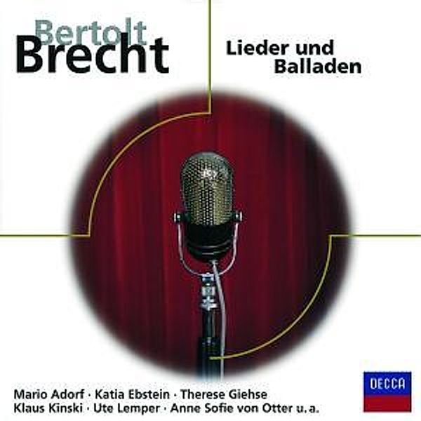 Lieder Und Balladen, Bertolt Brecht