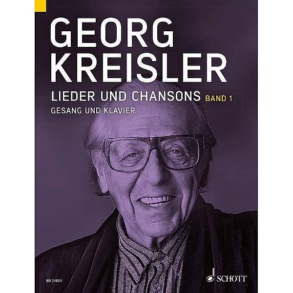 Lieder und Chansons, Gesang und Klavier.Bd.1, Georg Kreisler