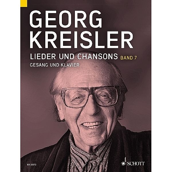 Lieder und Chansons, Gesang und Klavier.Bd.7, Georg Kreisler