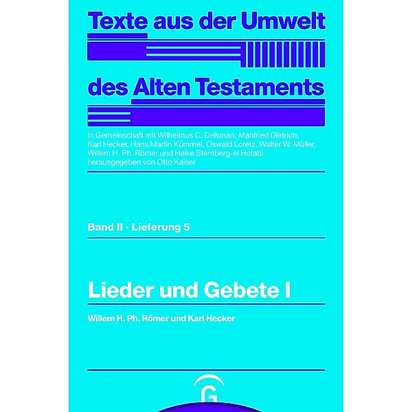 Lieder und Gebete I, Willem H. Ph. Römer, Karl Hecker