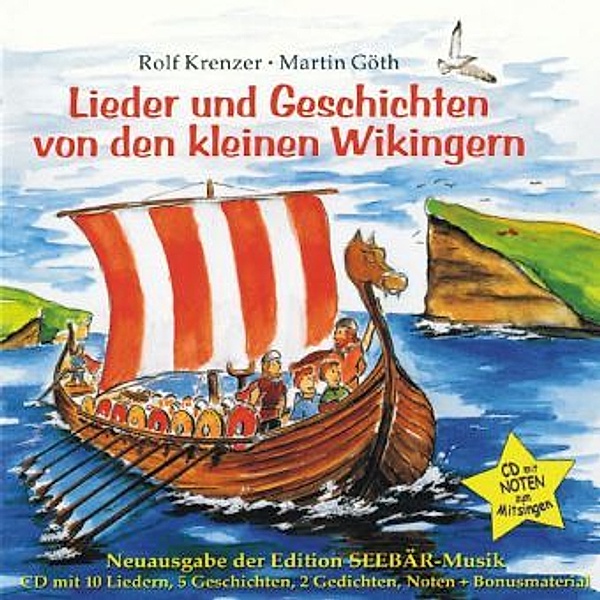 Lieder und Geschichten von den kleinen Wikingern, 1 Audio-CD, Rolf Krenzer