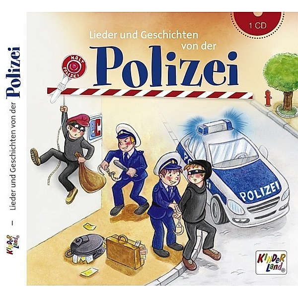 Lieder und Geschichten von der Polizei,Audio-CD