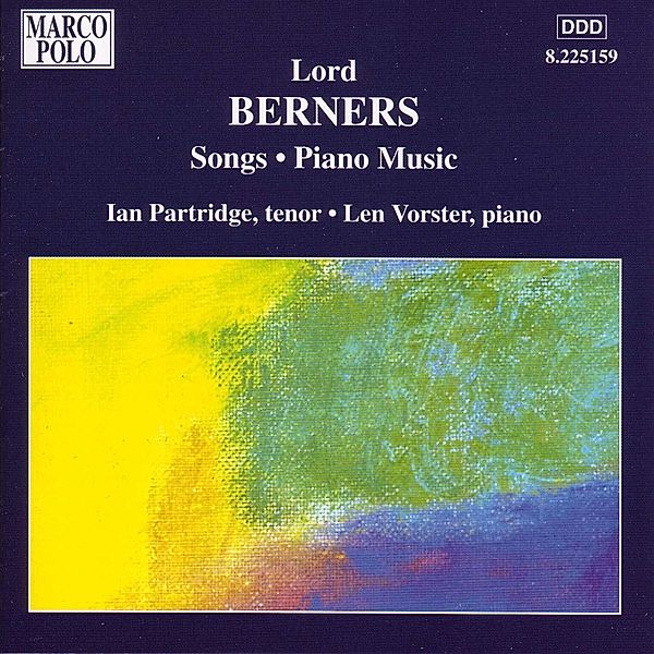 Lieder Und Klaviermusik, Ian Partridge, Len Vorster