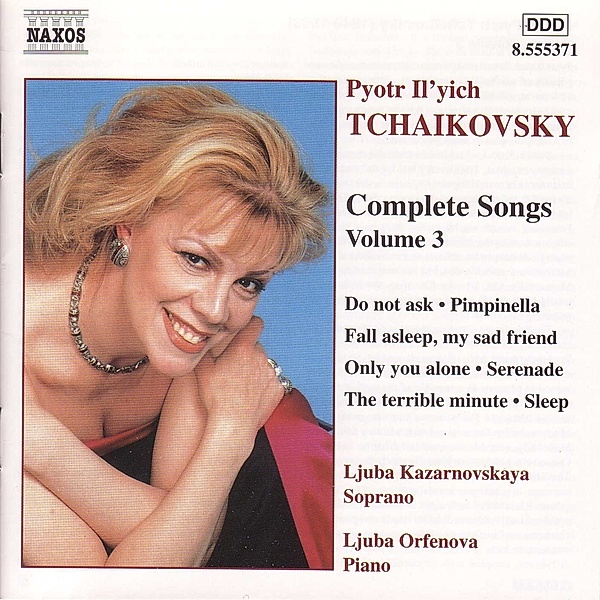 Lieder Vol.3, Ljuba Kazarnovskaya, Orfenova