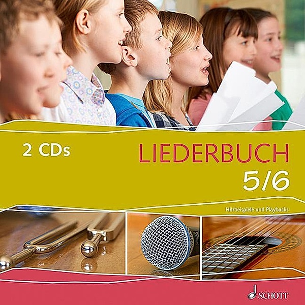 Liederbuch 5/6 - Hörbeispiele und Playbacks, 2 Audio-CDs