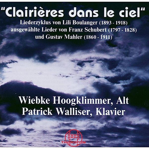 Liederzyklus:Clairieres D, Wiebke Hoogklimmer, P. Walliser