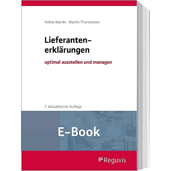 Lieferantenerklärungen (E-Book), Volker Martin, Martin Thorwesten