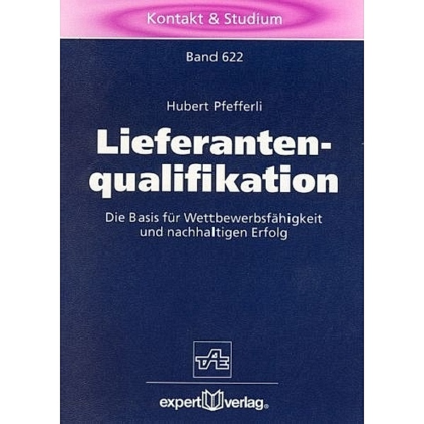 Lieferantenqualifikation, Hubert Pfefferli