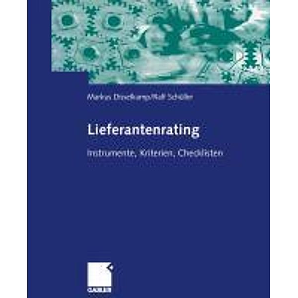 Lieferantenrating, Marcus Disselkamp, Rudolf Schüller