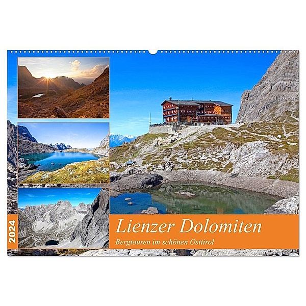 Lienzer Dolomiten (Wandkalender 2024 DIN A2 quer), CALVENDO Monatskalender, Christa Kramer