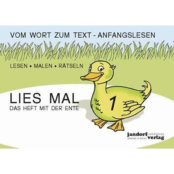 Lies mal!: H.1 Das Heft mit der Ente (in GROßBUCHSTABEN), Peter Wachendorf