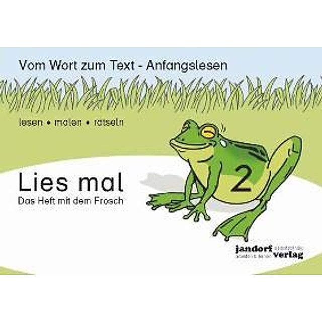 Lies mal!: H.2 Das Heft mit dem Frosch Buch - Weltbild.at