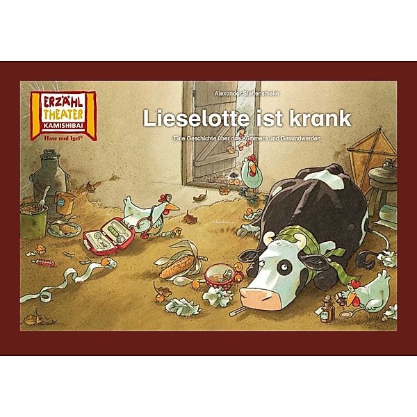 Lieselotte ist krank / Kamishibai Bildkarten, Alexander Steffensmeier