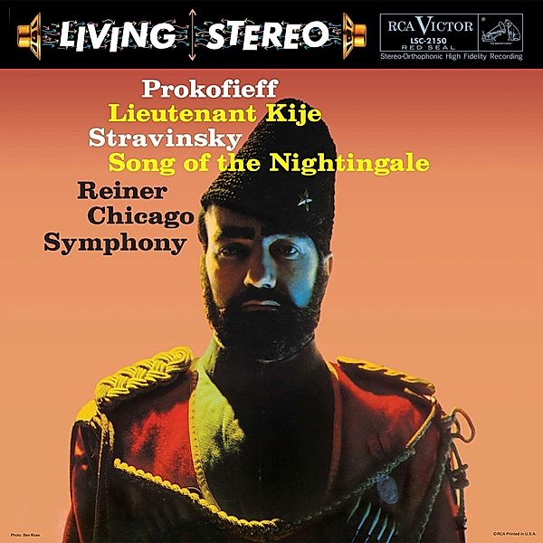 Lieutenant Kije,Op.60/Song Of The Nightingale, Chicago Symphony Orchestra, Fritz Reiner