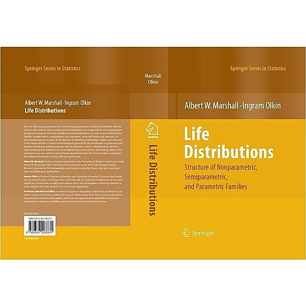 Life Distributions / Springer Series in Statistics, Albert W. Marshall, Ingram Olkin