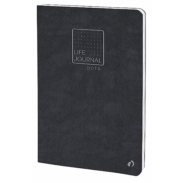 Life Journal21 Slim Dot schwarz