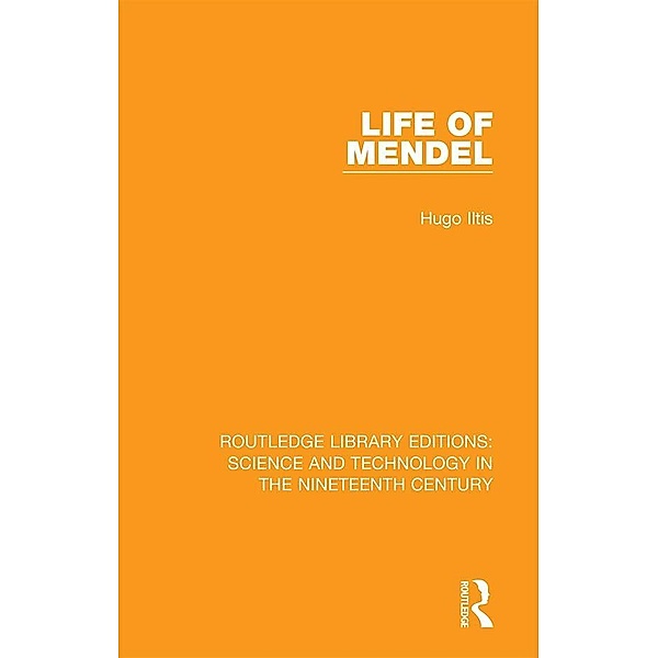 Life of Mendel, Hugo Iltis