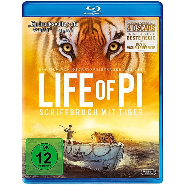 Life of Pi - Schiffbruch mit Tiger, Yann Martel, David Magee