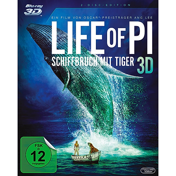 Life of Pi: Schiffbruch mit Tiger - 3D-Version