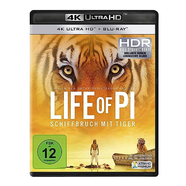 Life of Pi - Schiffbruch mit Tiger (4K Ultra HD), Diverse Interpreten