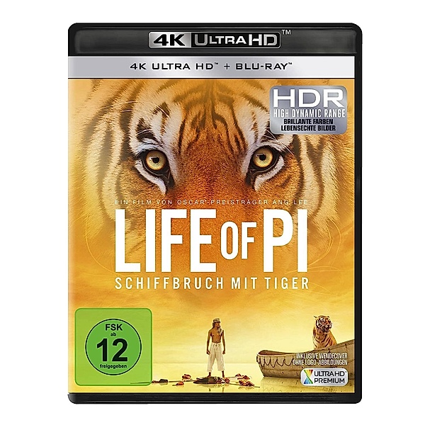 Life of Pi - Schiffbruch mit Tiger (4K Ultra HD), Diverse Interpreten