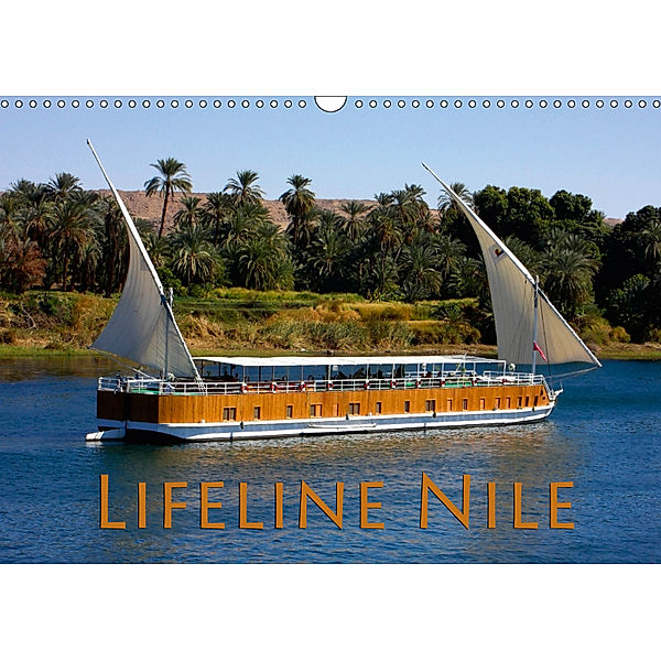 Lifeline Nile / UK Version (Wall Calendar 2019 DIN A3 Landscape), happyroger