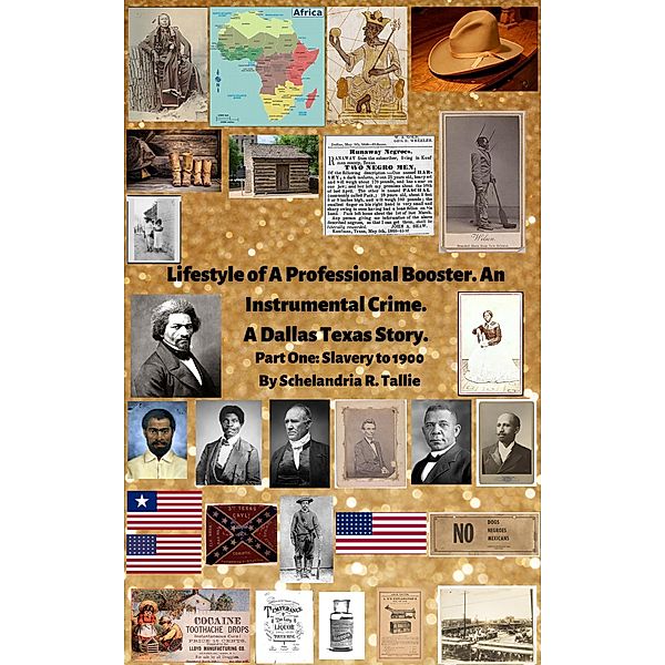 Lifestyle of A Professional Booster. An Instrumental Crime. A Dallas Texas Story. Part One: Slavery to 1900, Schelandria R. Tallie