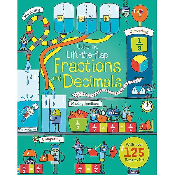 Lift-the-flap Fractions and Decimals, Rosie Dickins