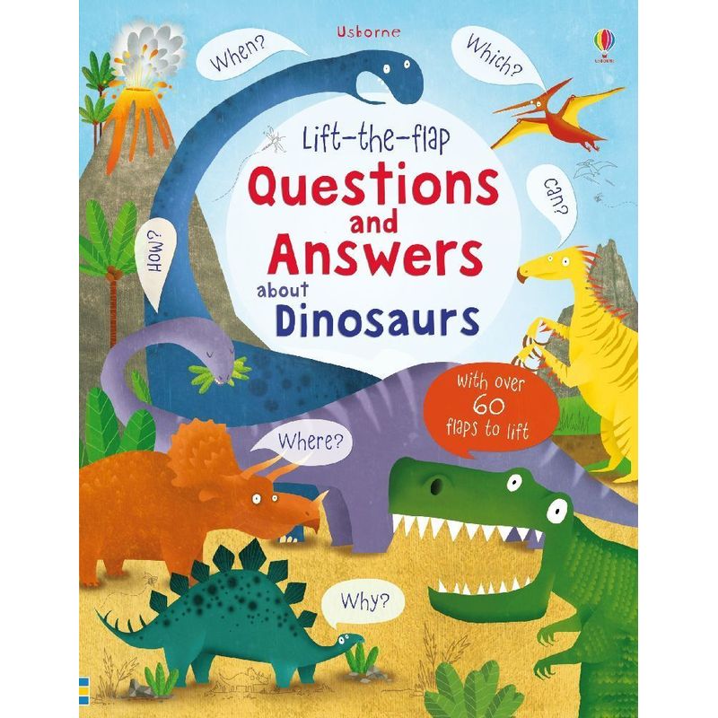 Image of Lift-the-flap Questions and Answers about Dinosaurs