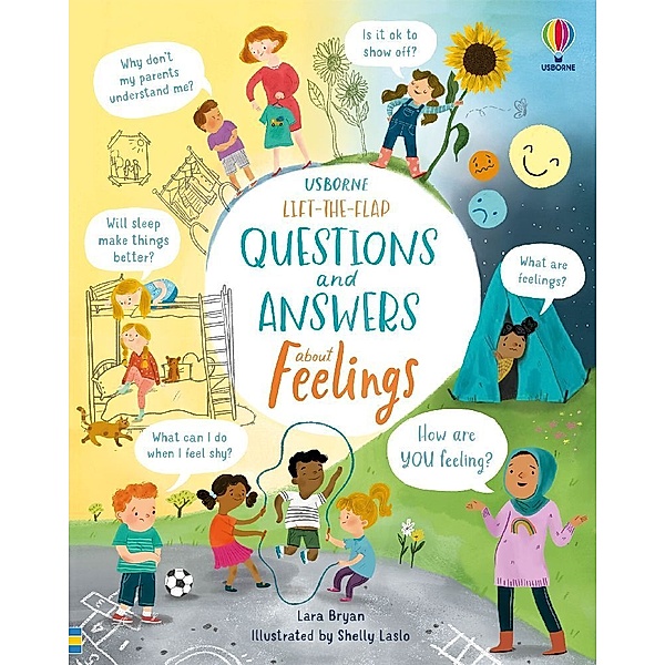 Lift-the-Flap Questions and Answers About Feelings, Lara Bryan