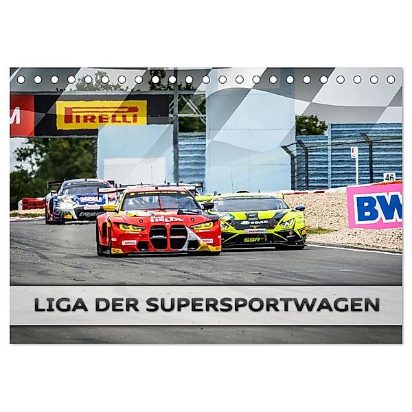 Liga der Supersportwagen (Tischkalender 2024 DIN A5 quer), CALVENDO Monatskalender, Calvendo, Dirk Stegemann © Phoenix Photodesign